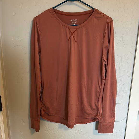 Rust Colored Long Sleeve Top - Picture 1 of 4